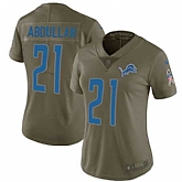 Women Nike Lions 21 Ameer Abdullah Olive Vapor Untouchable Limited Jersey Dzhi,baseball caps,new era cap wholesale,wholesale hats